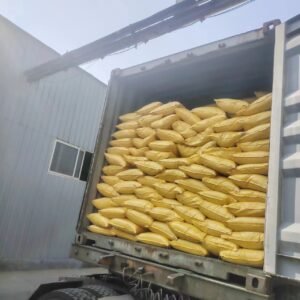 Polyferric Sulfate (PFS) Classification: Grade I vs Qualified Grade and How to Choose for Water Treatment 2 A shipment of coagulants, choosing Poly Ferric Sulfate for industrial use.